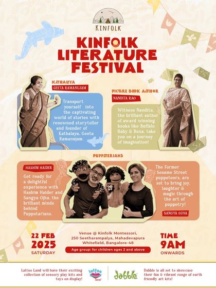 Kinfolk Montessori - Cultural, Sports & Community Events Kinfolk Literature Festival: A World of Stories photo 10