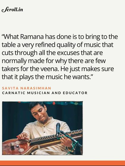 A quote from the Scroll.in article by Carnatic musician and educator Savita Narasimhan. Her words are a huge source of encouragement for me.