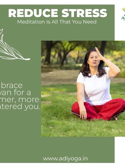 To reduce stress, meditation is all that you need. Embracing Dhyan, or meditative practice, helps you cultivate a calmer, more centered version of yourself.