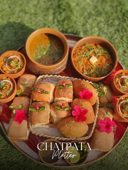 We bring the heart of Indian street food to you with an elegant twist. Our Chatpata Platter, featuring favorites like vada pav and pav bhaji, is a celebration of tangy, spicy, and savory flavors, perfect for a lively house party or festive gathering.