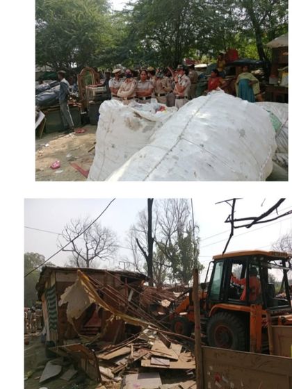 We successfully cleared railway land that was illegally occupied for commercial activities. This protects public property and ensures it is used for its intended purpose.