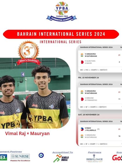 Yadav Pro Badminton Academy - Professional Badminton Coaching Programs International Victories photo 7