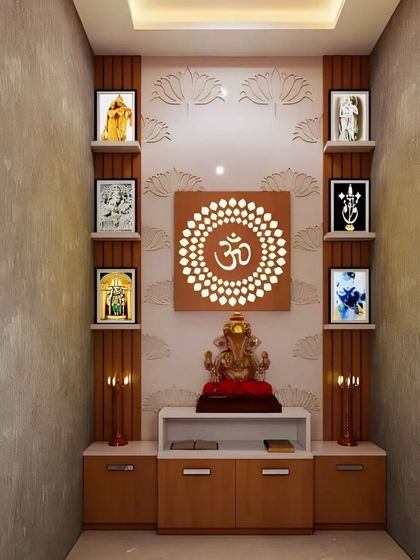 Interior Design - Pooja Room Design Modern & Minimalist Pooja Units photo 5