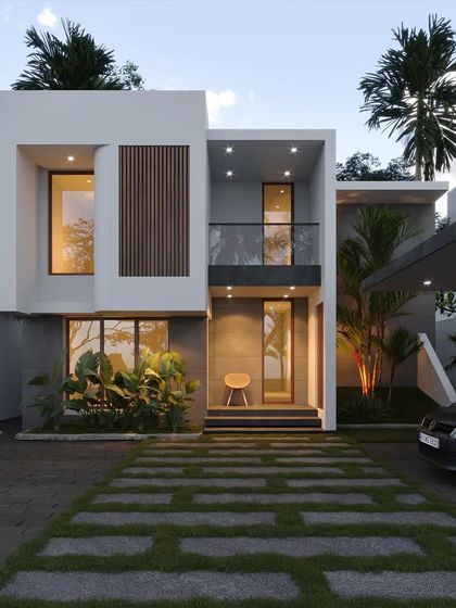 Akashraj V R - Residential Architectural Design Modern & Contemporary Designs photo 14