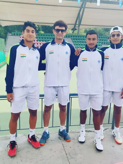 Best of luck to my student Vansh and the entire Indian team as they prepared for the Junior Davis Cup finals. It is an honor to have my athletes represent the country in such a prestigious global event.