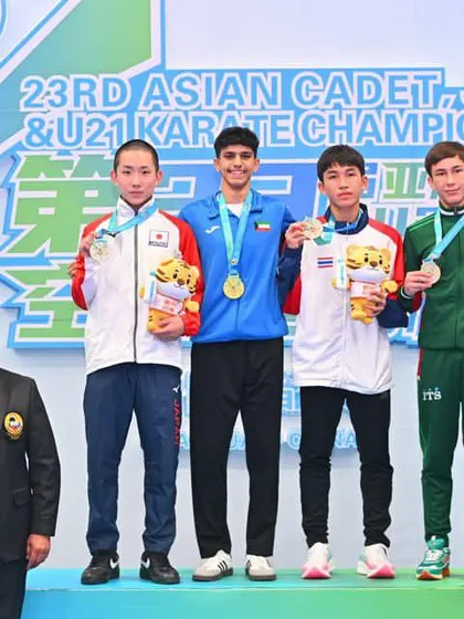 I had the honor of awarding medals at the 23rd Asian Karate Championships in China. My role in the Asian Karate Federation (AKF) ensures our athletes and officials are well-represented at the highest levels of international competition.
