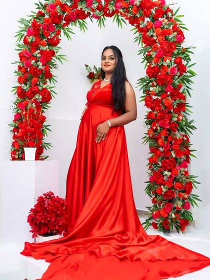 Designer Trends - Ethnic & Occasion Wear Rental Maternity Photoshoot Gowns photo 8