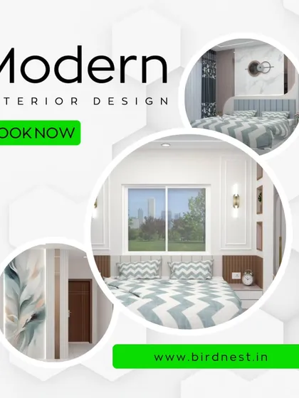If you are looking for modern and stylish interiors that make your home stand out, we are here for you. This ad features snippets of a modern bedroom we designed.