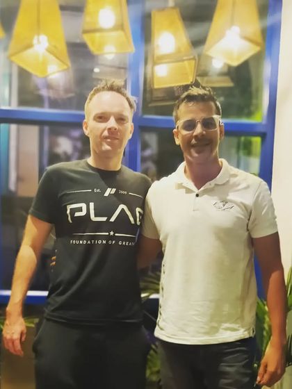 One with the mentor. I am a firm believer in having mentors who push you to be better.