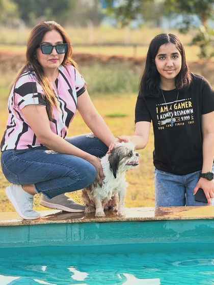 The Pawsome Camp - Dog Park & Pool Splash & Play: Our Dog Pool photo 32