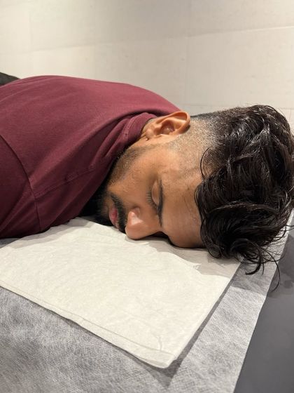 Deep relaxation after a tough workout. Our therapies at Rewind Fitness are designed to help you recover faster and prevent injuries, ensuring your fitness journey is sustainable.