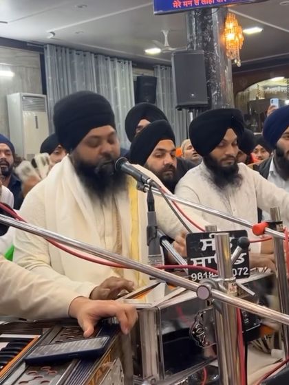 It is always a pleasure to accompany the respected Anantvir Singh veerji for Gurbani Kirtan. His voice and devotion are truly inspiring.