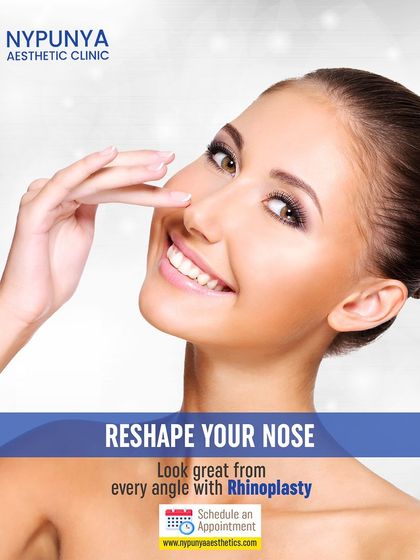 Rhinoplasty, or a "nose job," can refine your profile and help you look great from every angle. We combine artistry with surgical precision for your perfect nose.