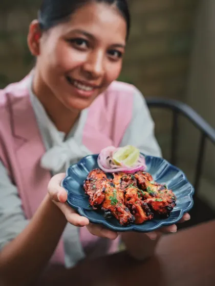 My ode to a sun-drenched coastal town. These Mozambique Chicken Wings are marinated in piri-piri, smoky paprika, and coconut vinegar for a bold, wild flavor.
