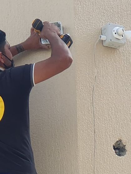 High Security One - CCTV & Security Camera Installation Professional Installation: On The Job photo 18