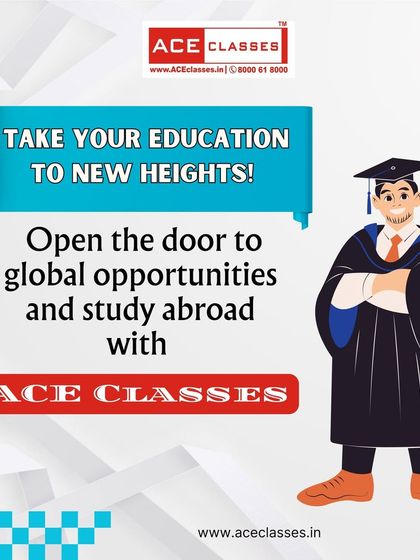 Take your education to new heights by exploring global opportunities. We help you open the door to international universities.