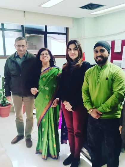 A final group photo with the team and organizers at the NTPC event. I look forward to many more such collaborations.