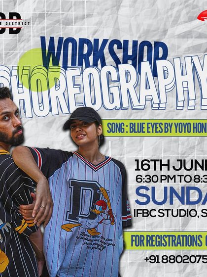 A brand new choreography to a Yo Yo Honey Singh classic. Join Mayank and Dhruvaa for this epic "Blue Eyes" workshop in Saket.