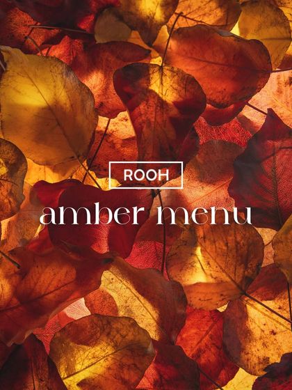 A teaser for our upcoming 'Amber Menu,' hinting at the warm, rich flavors of the fall season.