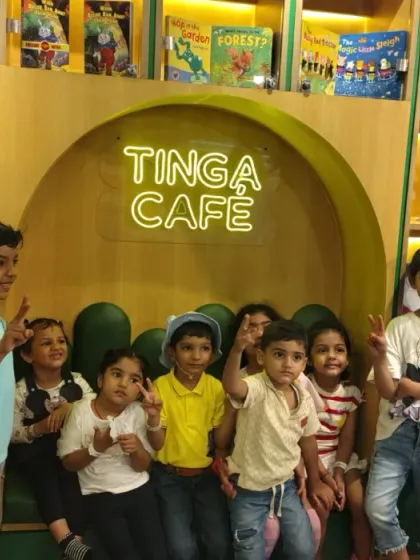 After a day of play, groups can relax and refuel at the Tinga Cafe. We offer a variety of kid-approved snacks and drinks in a fun, themed environment.