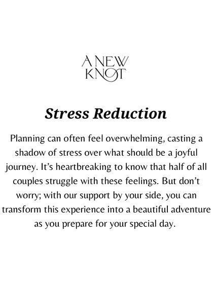 A carousel explaining why quality wedding planning is an investment: it saves you time, reduces stress, provides creative solutions, and gives you insider access.