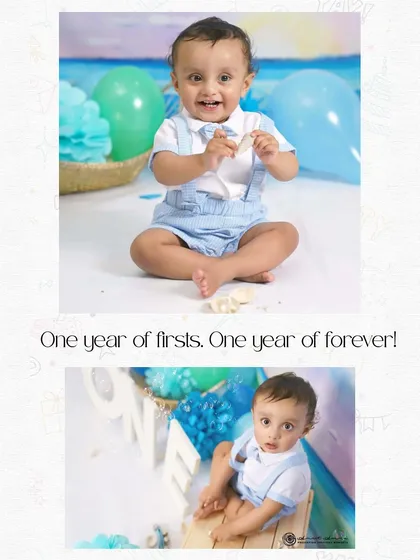 One year of firsts. A look back at my son's first birthday, a memory that reminds me how important it is to capture these fleeting moments.