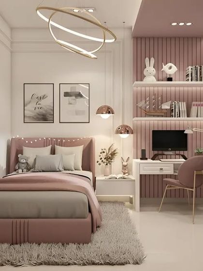 Dreaming in Colors & Textures - Modular Interiors & Room Renovation Imaginative Kids' & Teen Rooms photo 5