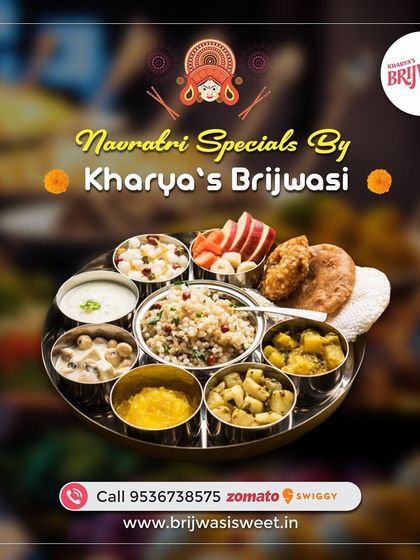 Delight in my special flavors this Navratri. This thali is a feast of devotion, offering a variety of delicious fasting dishes.