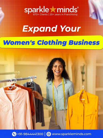 Turn your women's clothing brand into a nationwide success. We help you expand through franchising to reach new markets across India and make your brand the next big name in fashion.