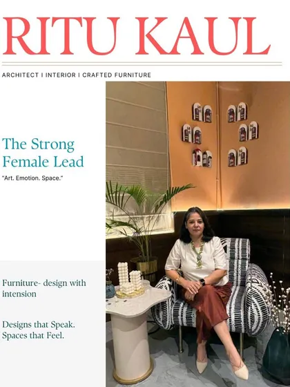 As a strong female lead in the design world, my motto is "Art. Emotion. Space." I believe in designing with intention, creating spaces that speak and furniture that feels personal.