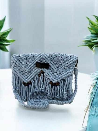 Eshtyles - Handcrafted Macrame Bags & Accessories Boho-Chic Sling Bags photo 5