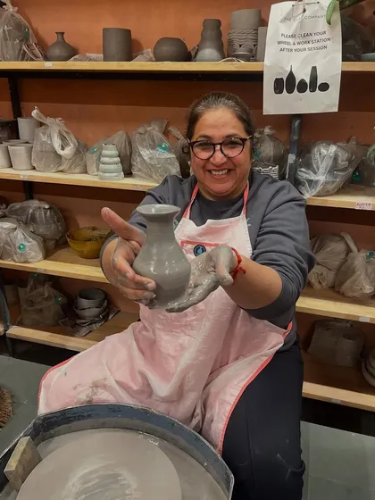 The pure joy of holding something you made with your own two hands. In our taster sessions, you don't just learn a skill, you create a memory and a beautiful piece to take home.