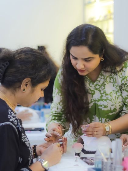A Day at India's #1 Nail Academy photo 43