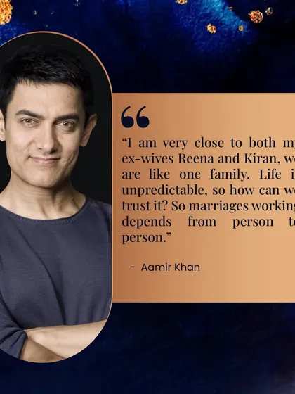 Aamir Khan's perspective on his relationships with his ex-wives reminds us that love can evolve. A family can be built on respect and connection, even after a marriage ends.