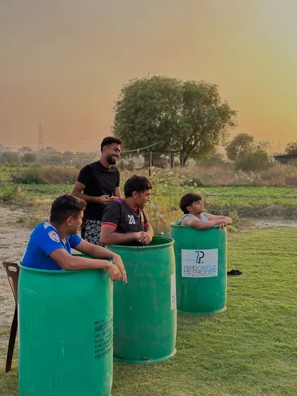 An ice bath and a sunset with the brothers. Post-training recovery is crucial, and we make sure our players do it right.