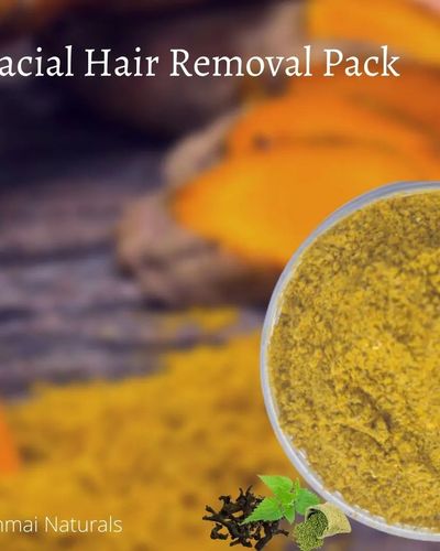 Natural Facial Hair Removal