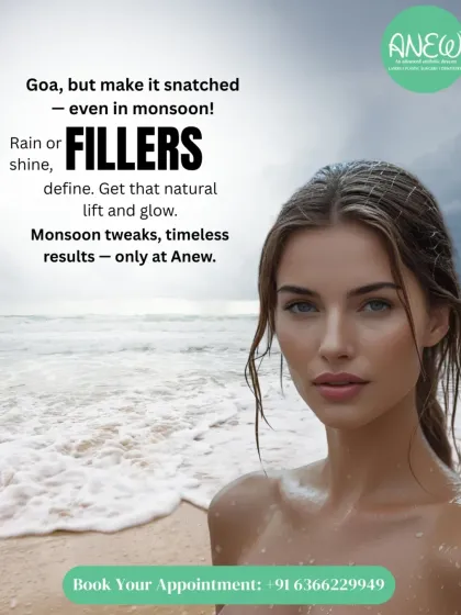 Rain or shine, our fillers help you define your look. This monsoon in Goa, get that natural lift and glow with our timeless treatments.