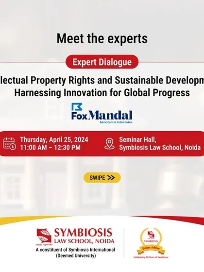 We were pleased to collaborate with Symbiosis Law School for this important event on World IP Day.
