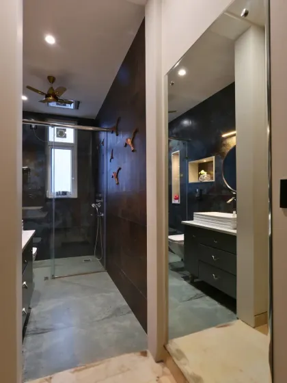 Chizzle My Designs - Turnkey Residential Interior Design Artistic Bathrooms & Powder Rooms photo 26