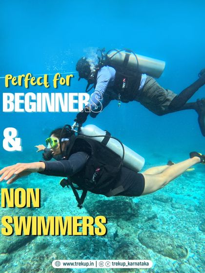 Our scuba diving packages are perfect for beginners and even non-swimmers, as our expert guides are with you every step of the way.