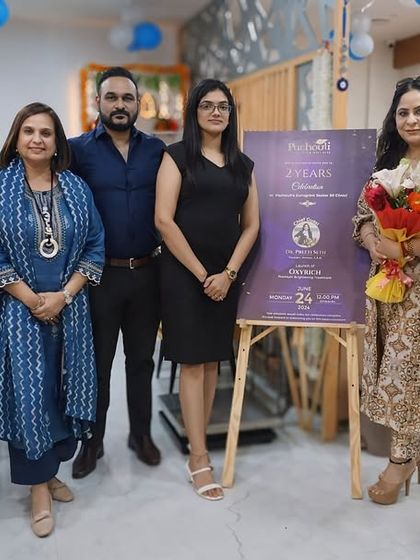 Celebrating two years of our Gurugram Sec-51 center with the amazing team that makes it all happen. Their dedication is the heart of Pachouli.