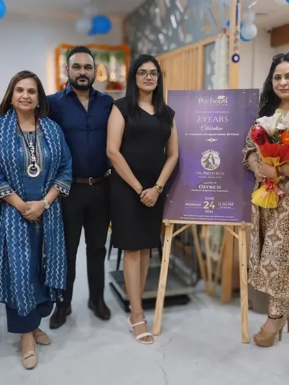 Celebrating two years of health and harmony at our Gurugram Sector 51 center. I am so proud of my team and grateful for our wonderful guests who have made this journey unforgettable. Here we are, marking another milestone together.