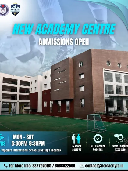 Admissions are now open at our new academy center at Sapphire International School, Crossings Republik. We offer training for players 5 years and older from Monday to Saturday.