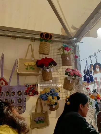 A snapshot from one of our exhibitions. We are so grateful to everyone who visits our stall and shows their love for handcrafted creations. Your support means the world to us.