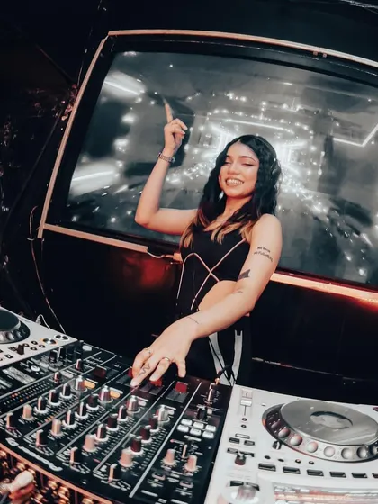Pointing to the crowd, feeling the shared energy. These moments of connection make every gig special.