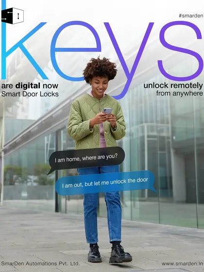 When you're out and a guest arrives, you no longer need to rush back. Our smart door locks allow you to unlock your door remotely from your phone, offering convenience that fits your life.