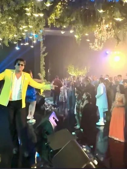 Turning a beautiful destination wedding in Nusa Dua, Bali, into a massive Bollywood party. I love getting off the stage and celebrating with the guests, making sure everyone feels the music and joins the dance.