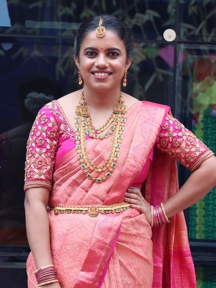 Sanjana T Kumar - Special Occasion Makeup and Styling Classic Bridal & Traditional Styling photo 8