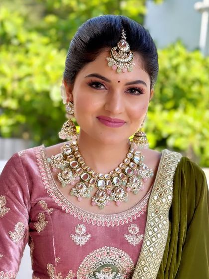 Swarna Nagaraj - Bridal Makeup & Hairstyling Engagement & Pre-Wedding Ceremonies photo 36