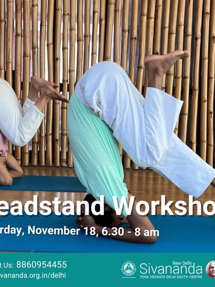 Our Headstand Workshops provide a safe and supportive environment to learn this powerful inversion. We guide you systematically through the steps, giving you the confidence to practice safely at home and in class.